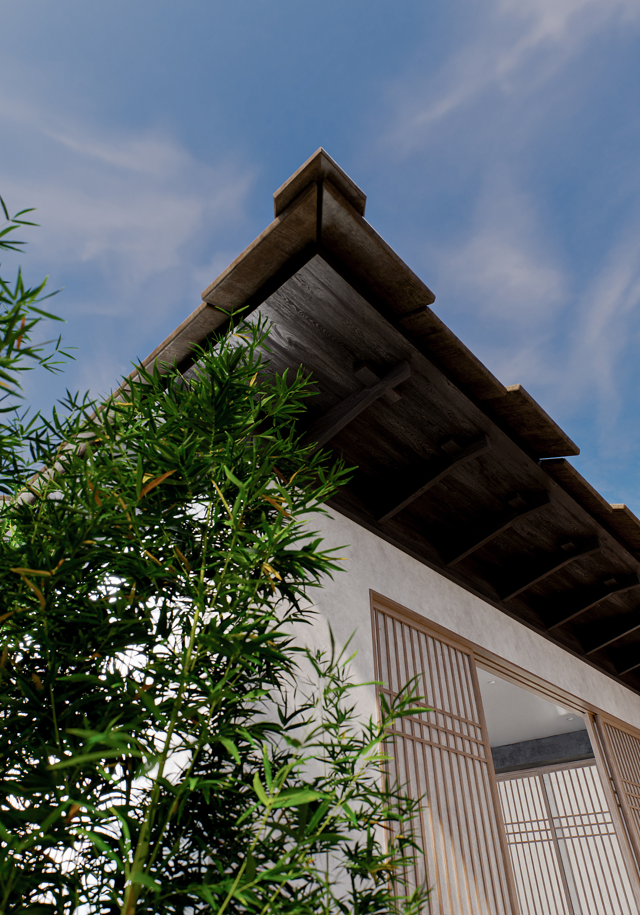 《溪山竹篱》- 个人参赛作品