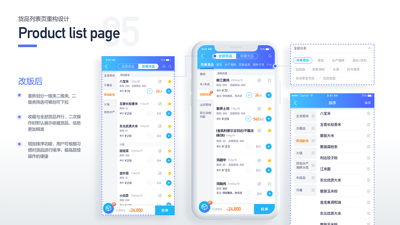 供应链APP — UI设计改版（图ZMzQyOTI1NDQw） - APP界面 - 站酷设计师设计师蓝希原创素材 - 站酷ZCOOL