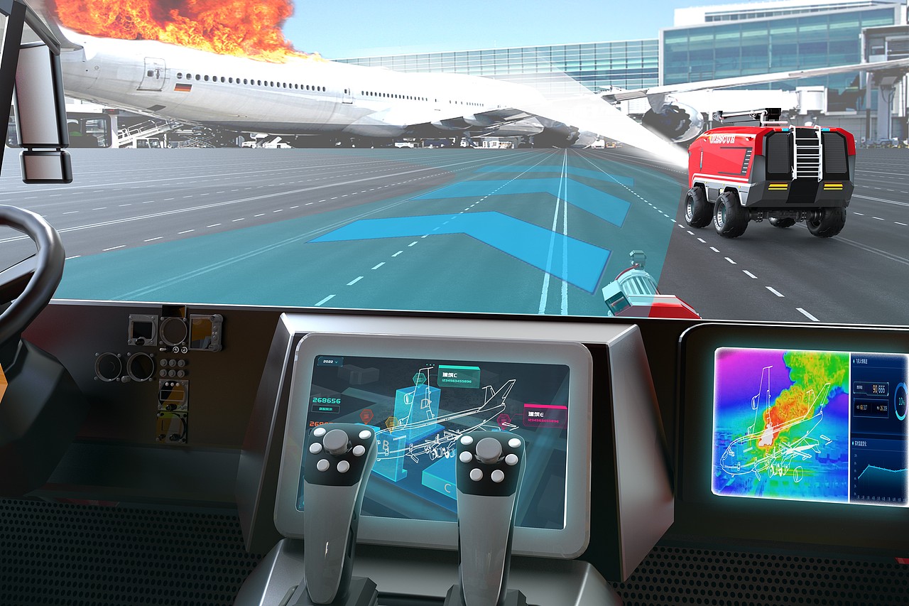 机场消防车概念设计-拓展现实（图ZMzEzMTM1OTAw） - 工业用品/机械 - 站酷设计师Z99781012原创素材 - 站酷ZCOOL