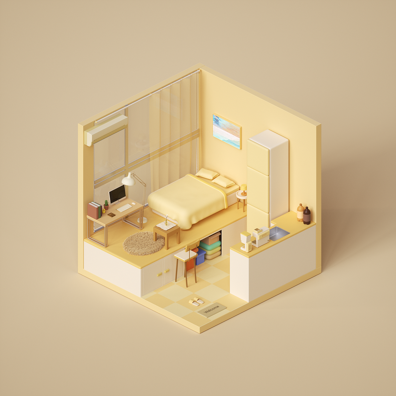 建模渲染练习合集