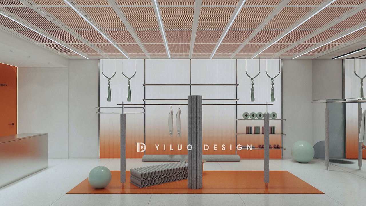 YILUO DESIGN｜YPL运动潮流品牌服饰店铺形象设计（图ZMzYxMDU4NTE2） - 商业空间设计 - 站酷设计师一落设计事务所原创素材 - 站酷ZCOOL