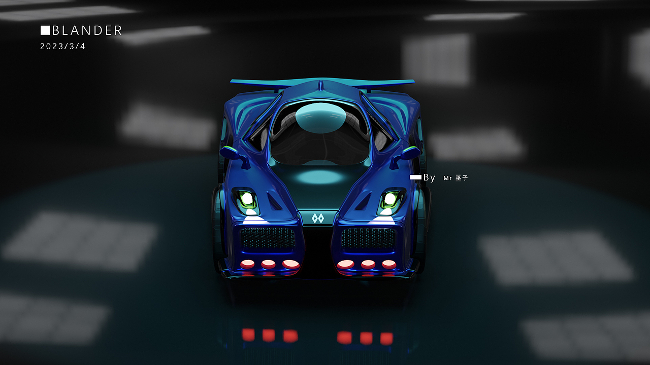 BLANDER小车车（图ZMzMyOTUyMzUy） - 机械/交通 - 站酷设计师Mr巫子原创素材 - 站酷ZCOOL