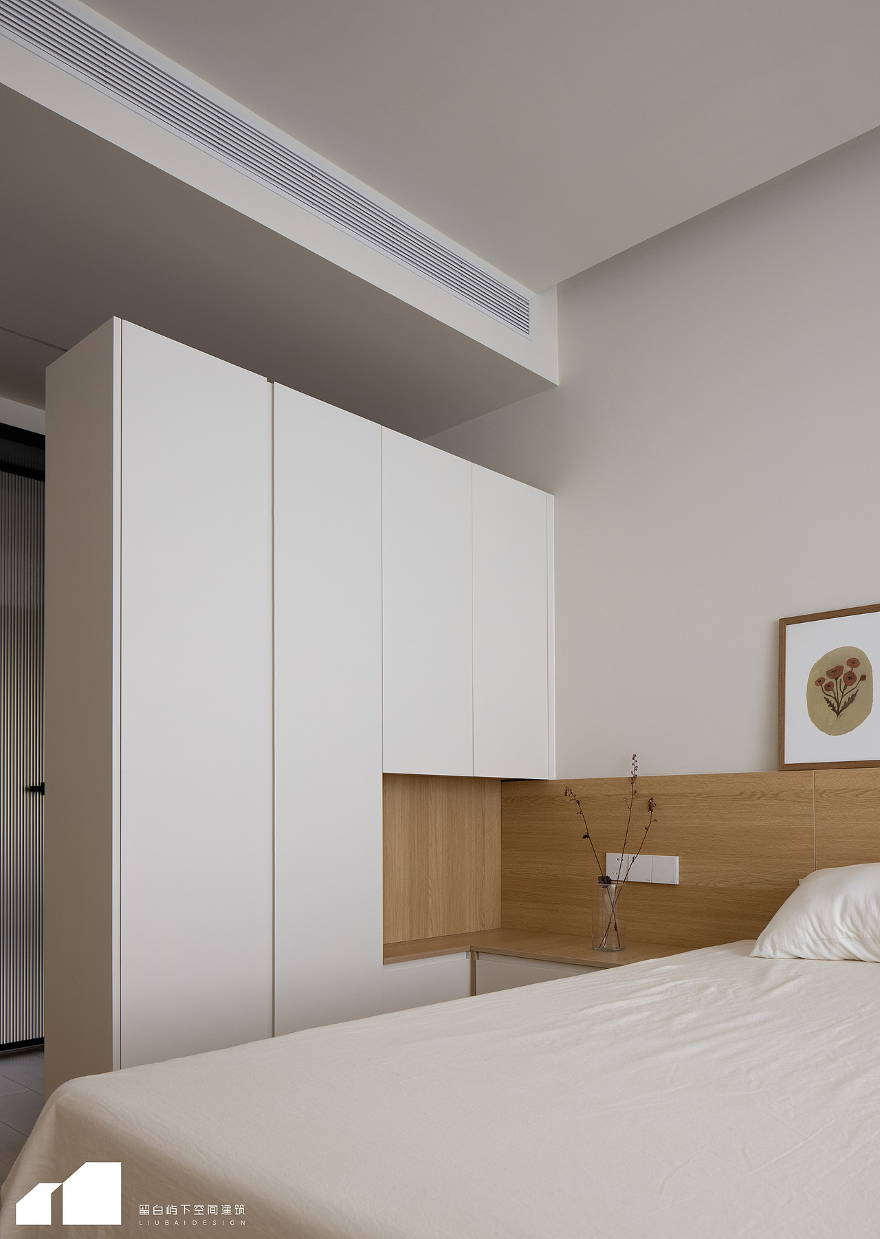 留白·私宅 ｜聆雨｜温润自然现代原木风（图ZMzQxMTk4OTky） - 家装设计 - 站酷设计师留白屿下空间建筑原创素材 - 站酷ZCOOL