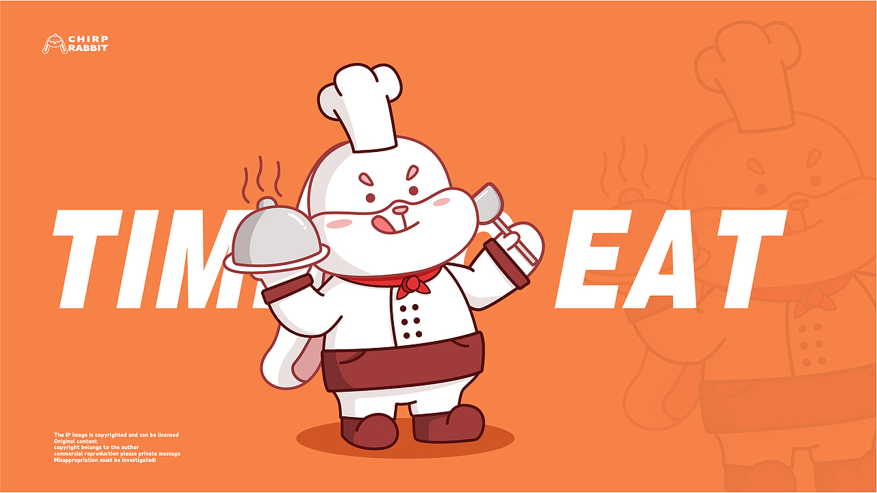 品牌原创ip形象-CHIRP RABBIT