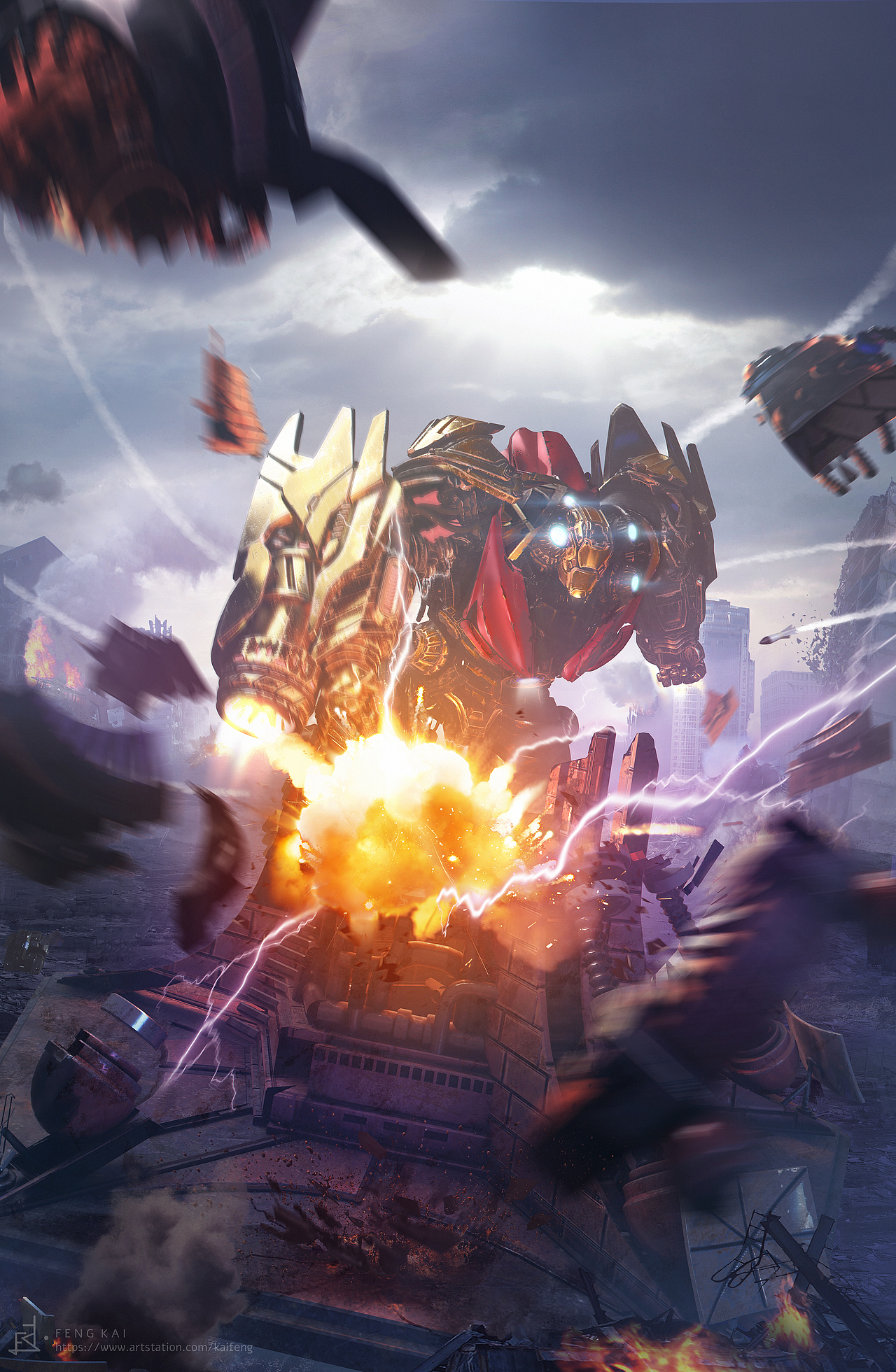 《红警ol》分镜海报