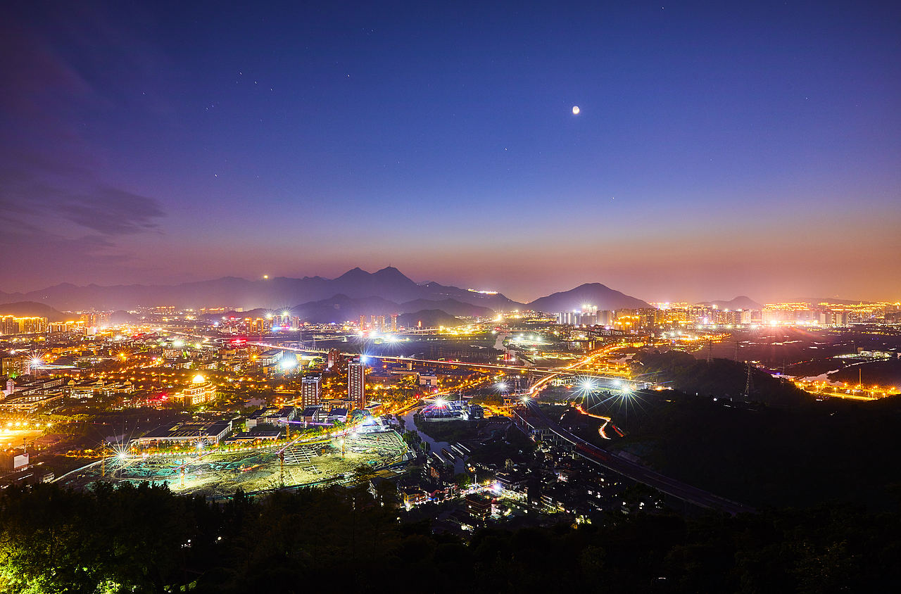 傍晚日落后的日转夜延时摄影（图ZMjk5OTkwODk2） - 栏目片头 - 站酷设计师禹之66原创素材 - 站酷ZCOOL