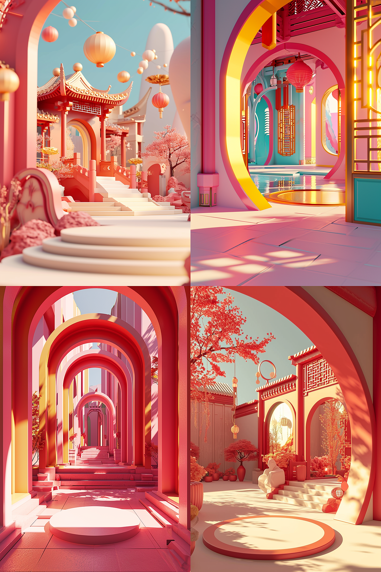 电商背景/场景/素材-AI创作合集