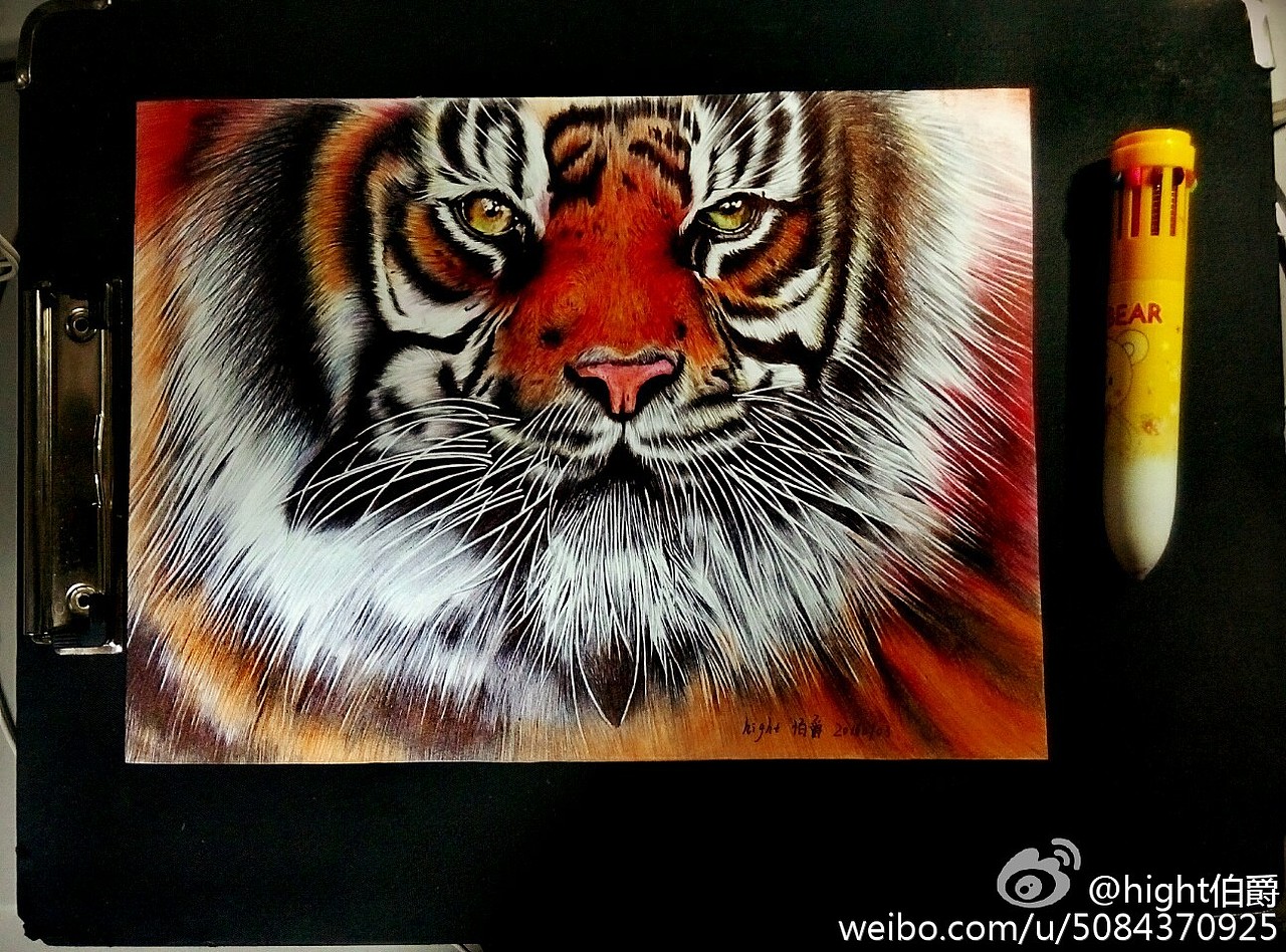 圆珠笔系列作品