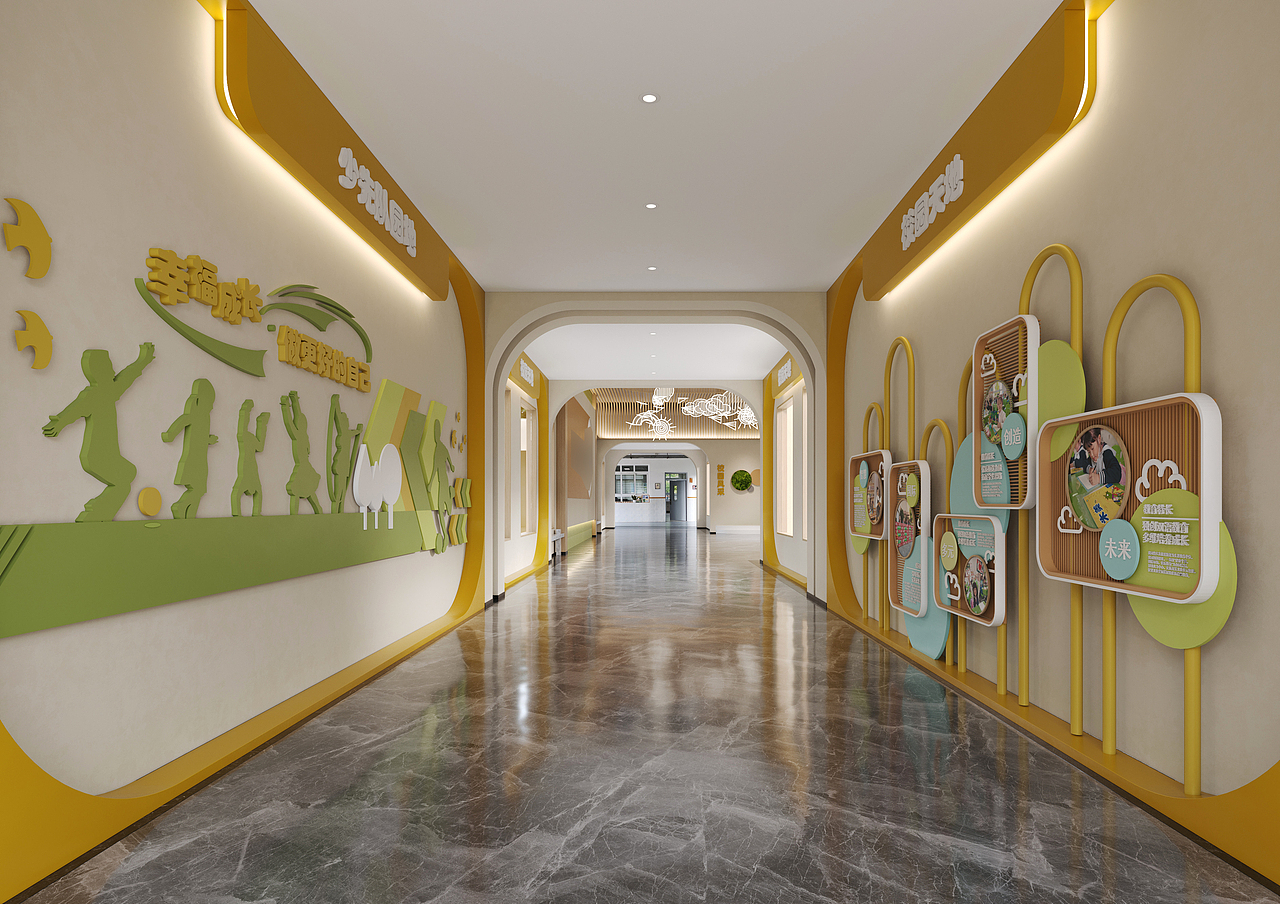 多彩校园丨效果表现（图ZMzU1Njk1NTA0） - 家装设计 - 站酷设计师郑点钱原创素材 - 站酷ZCOOL