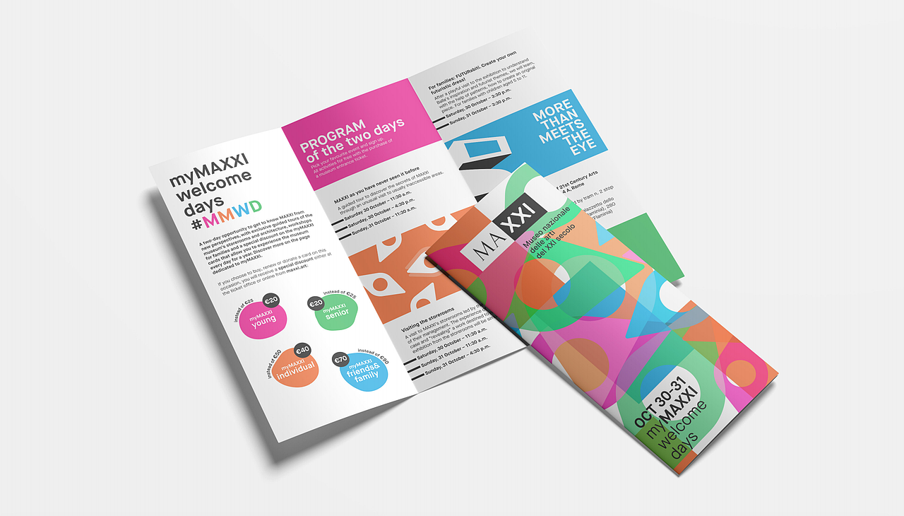 艺术博物馆折页设计