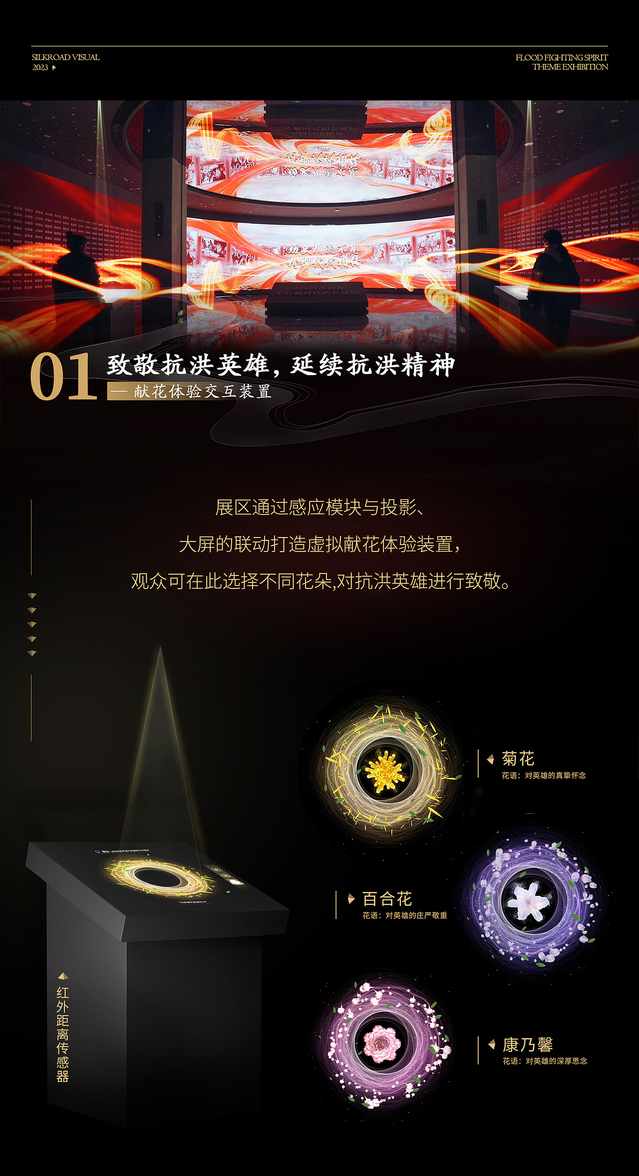 『洪流』！抗洪精神主题展展陈交互体验设计（图ZMzM2MDQwNTUy） - 展陈设计 - 站酷设计师路仔SILKROAD原创素材 - 站酷ZCOOL