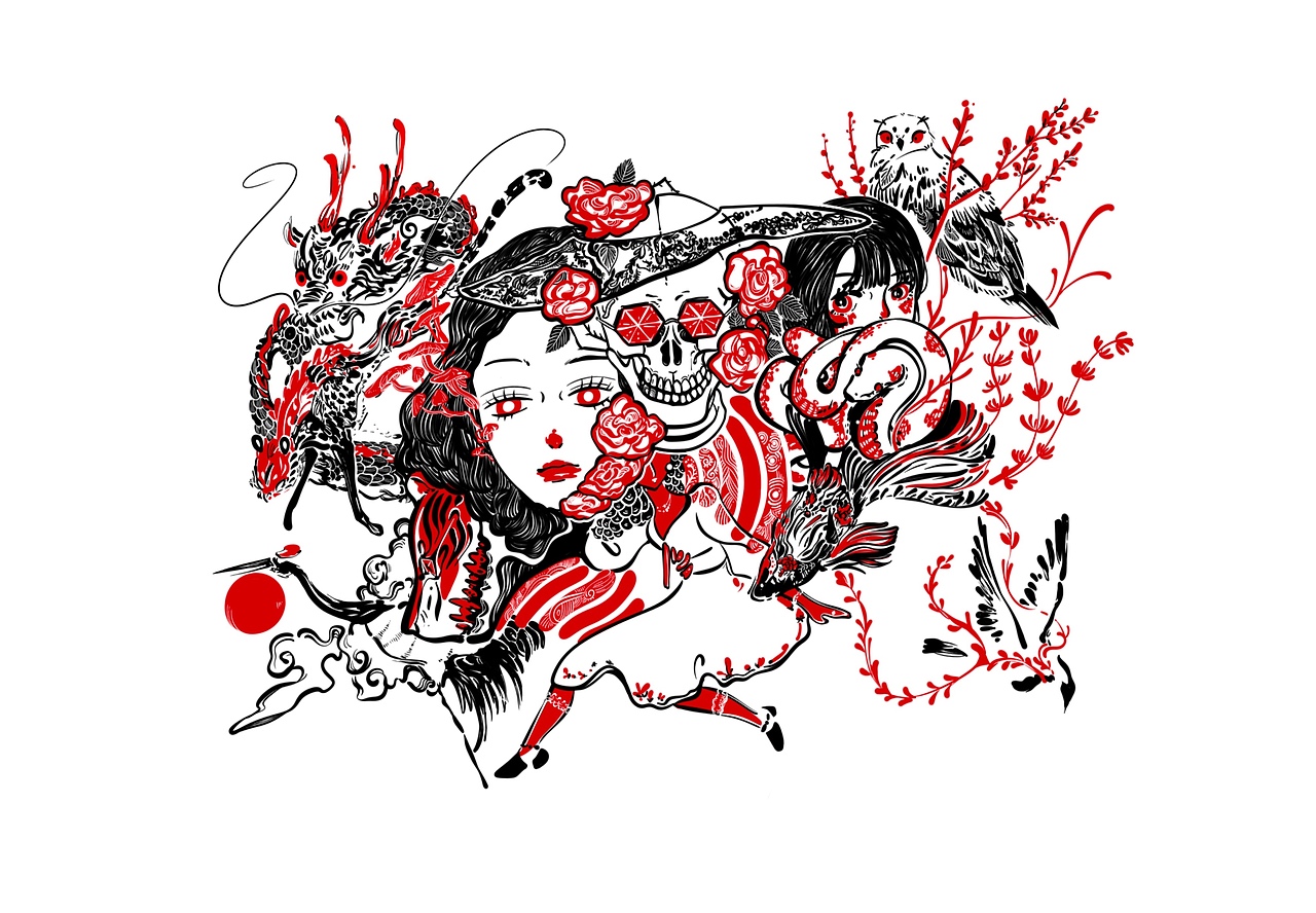 小白板上的画（图ZMzE1NzI2ODgw） - 艺术插画 - 站酷设计师疯子龟原创素材 - 站酷ZCOOL