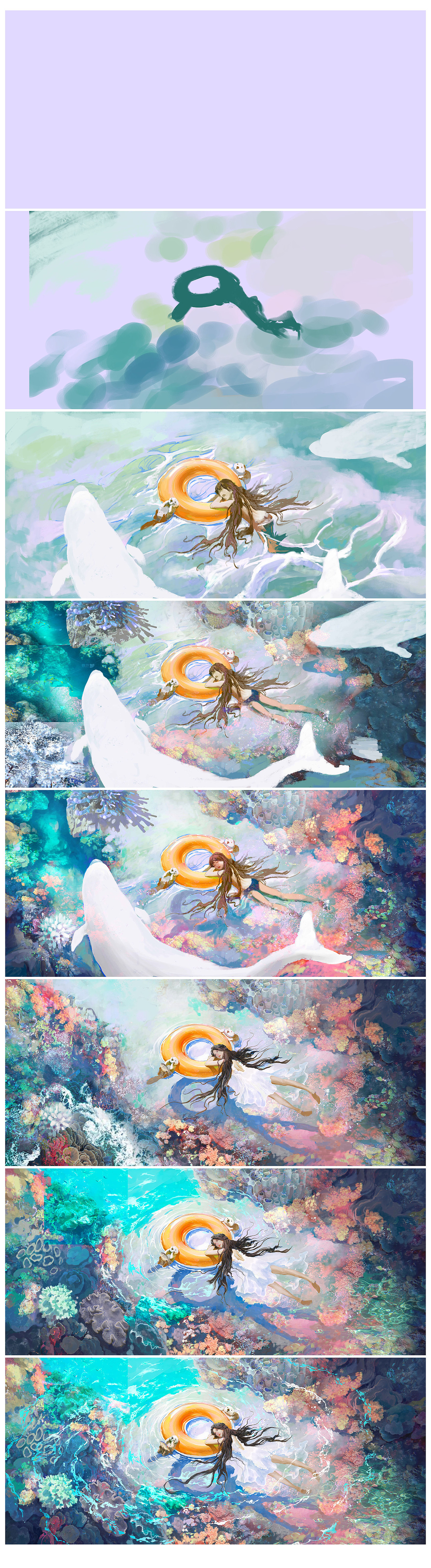 灿烂梦中飘荡，海洋皆是港湾（图ZMzU2Mjk1MDAw） - 创作习作 - 站酷设计师KINGOCEAN原创素材 - 站酷ZCOOL