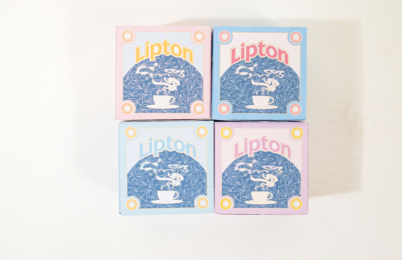 LIPTON 红茶包装设计