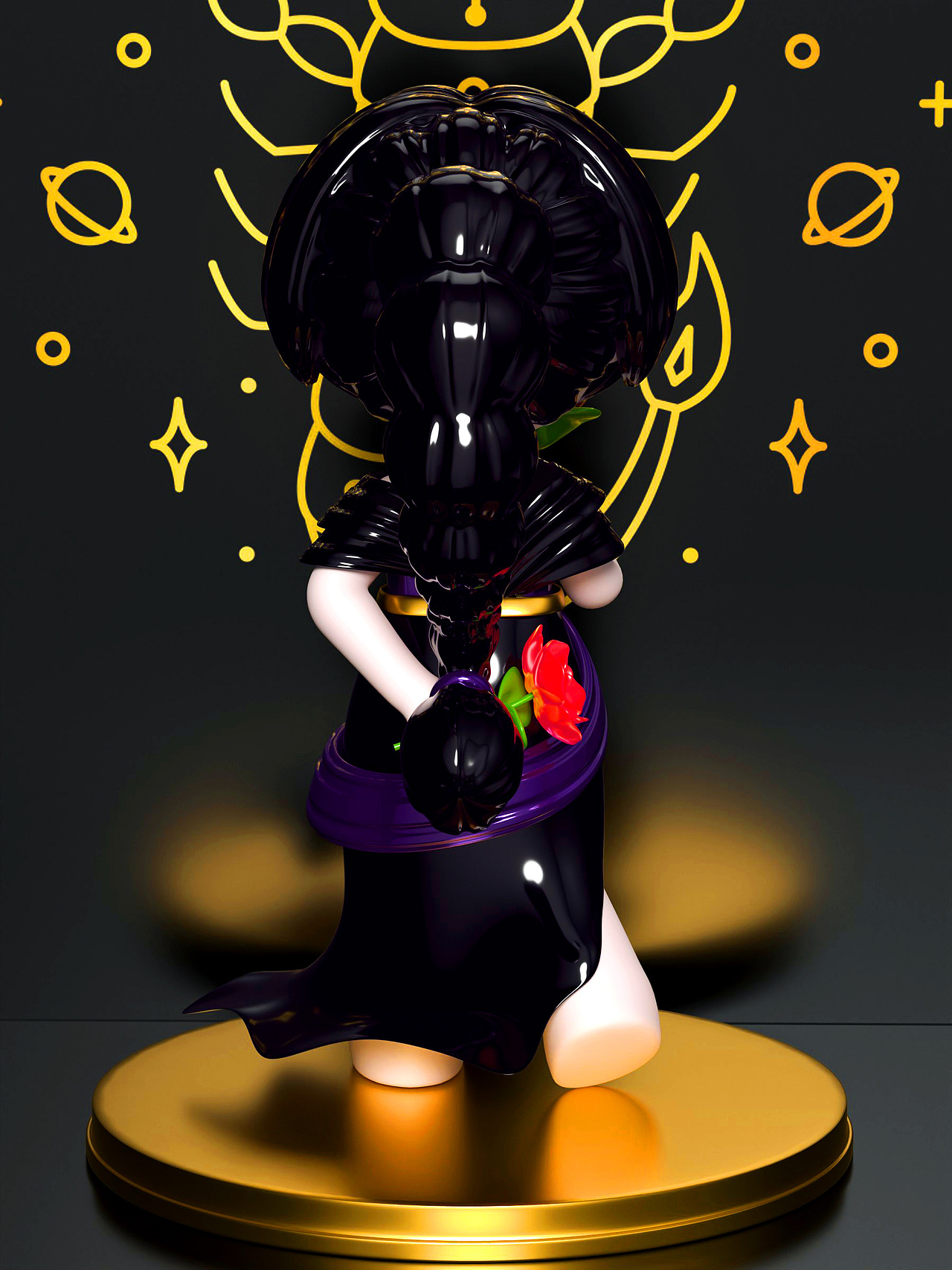 Blender第四课原创IP~「天蝎座」