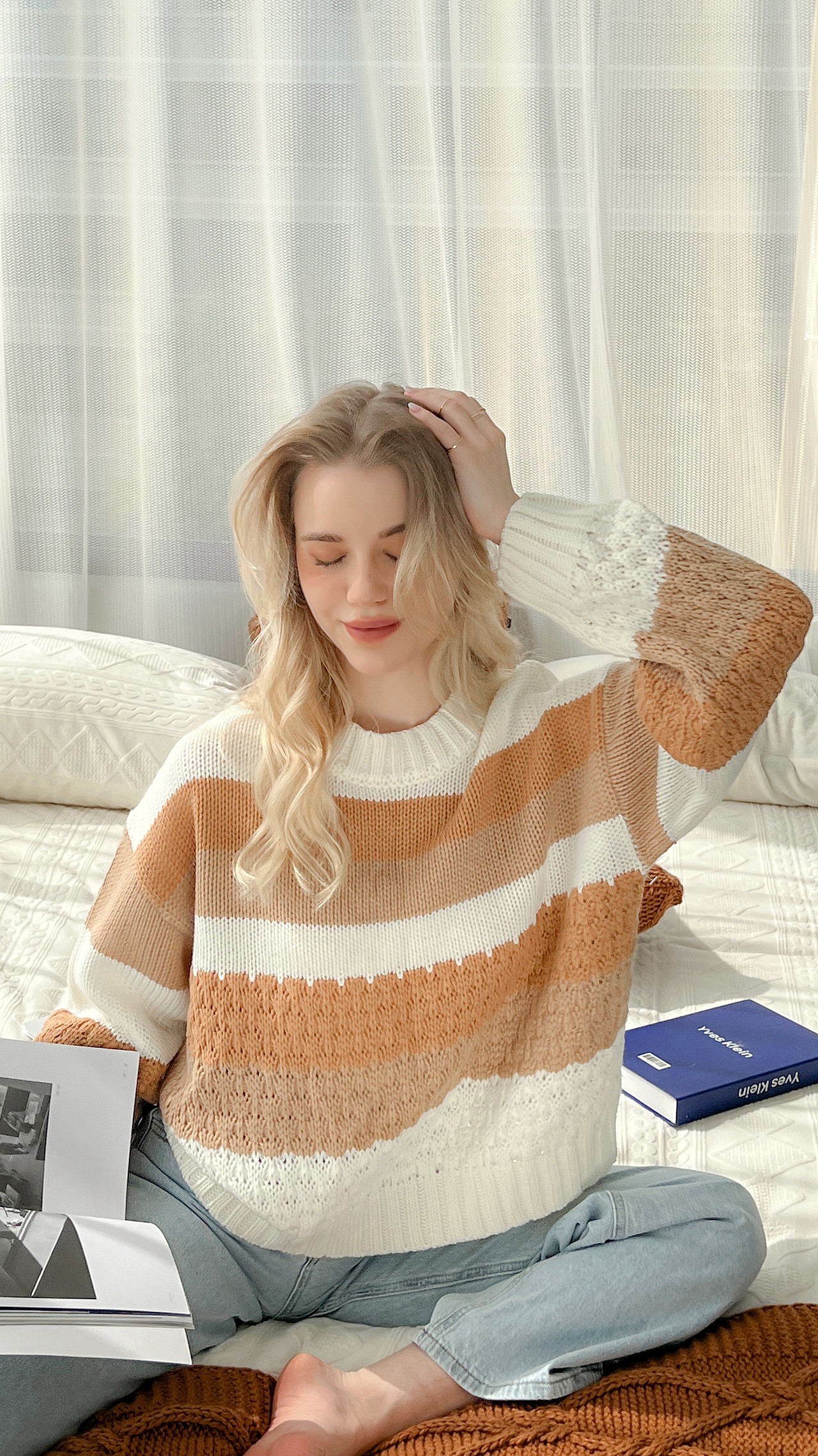 秋季毛衣 手机摄影