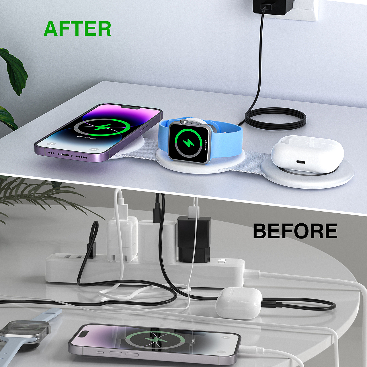 AMZ亚马逊主图/视频 无线充电器