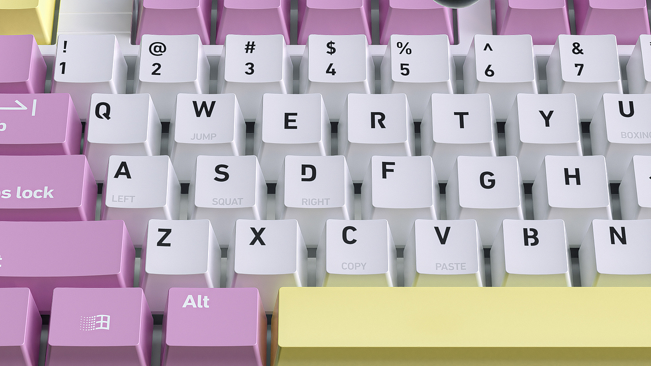 瀚文75(Hello Word)键盘 动画