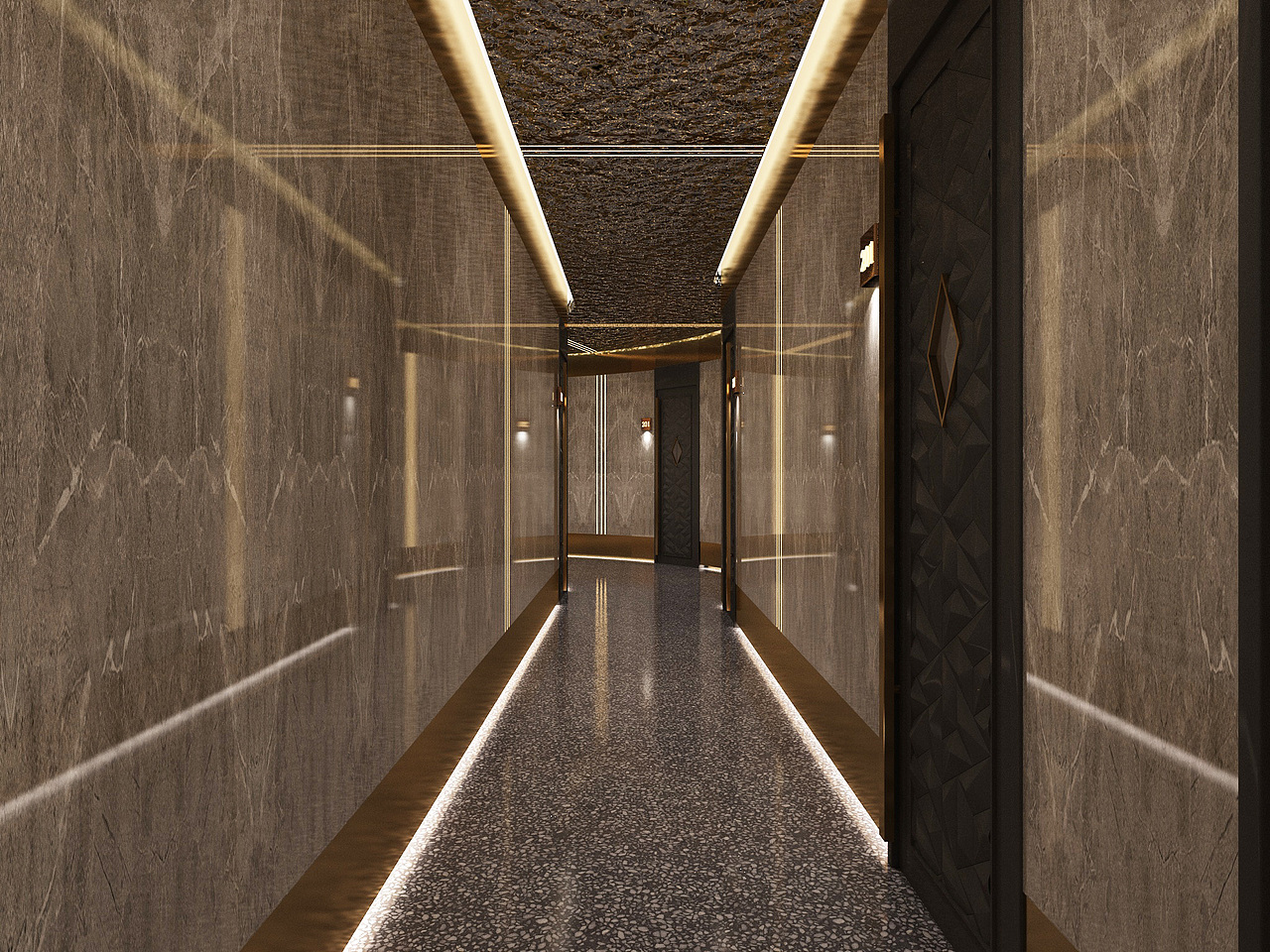 银川餐厅装修设计效果图|银川装修公司