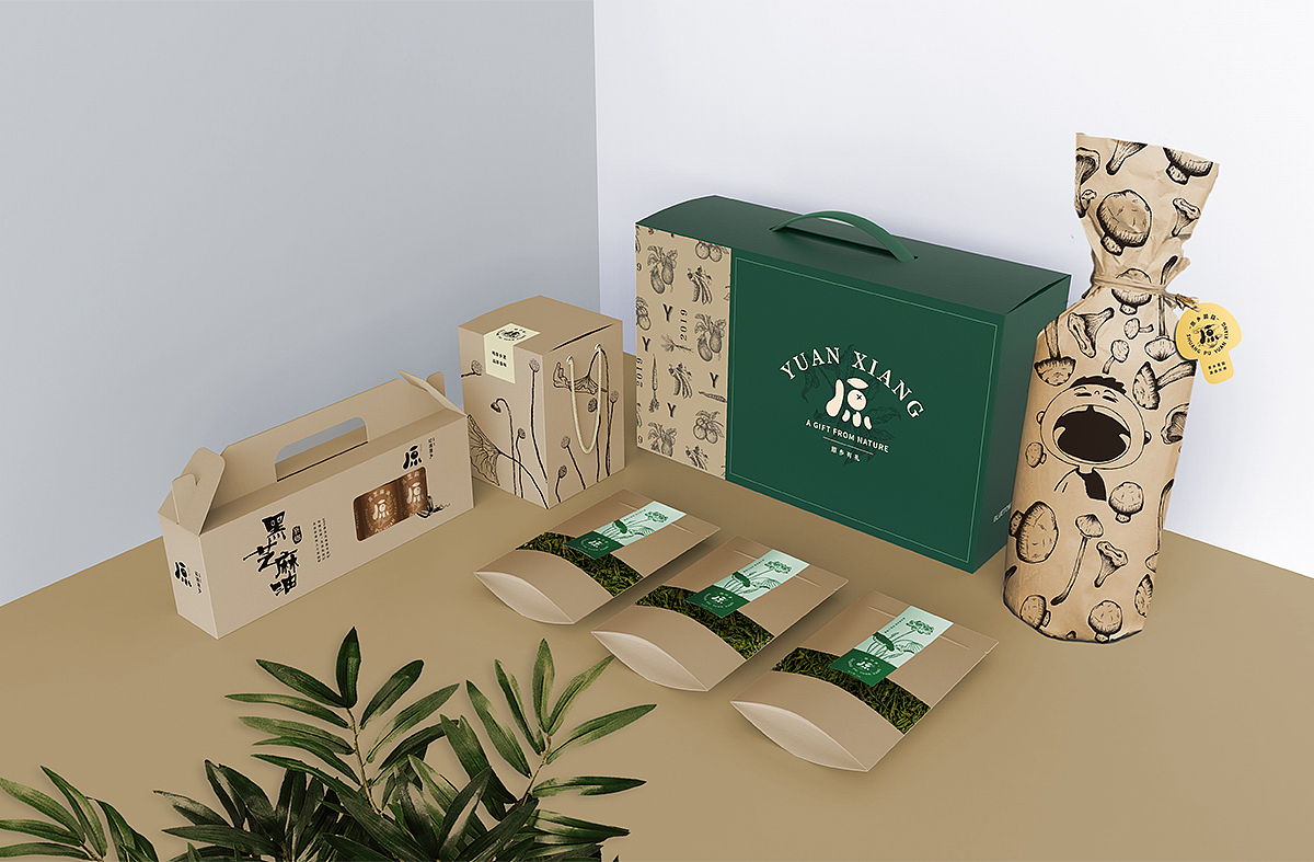 双浦果酒、芝麻油包装设计