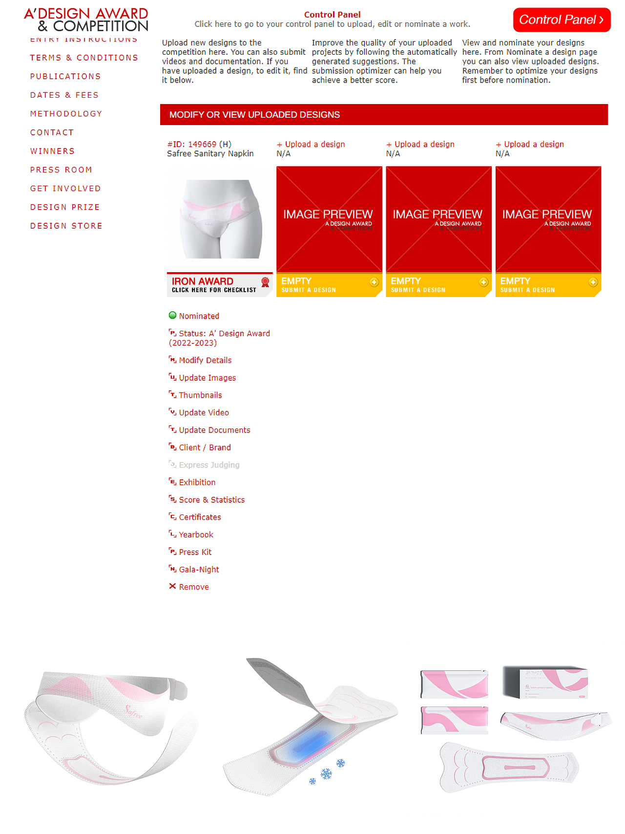 Safree视障女性专属卫生巾（图ZMzM4ODM1MTAw） - 生活用品 - 站酷设计师深氪设计原创素材 - 站酷ZCOOL