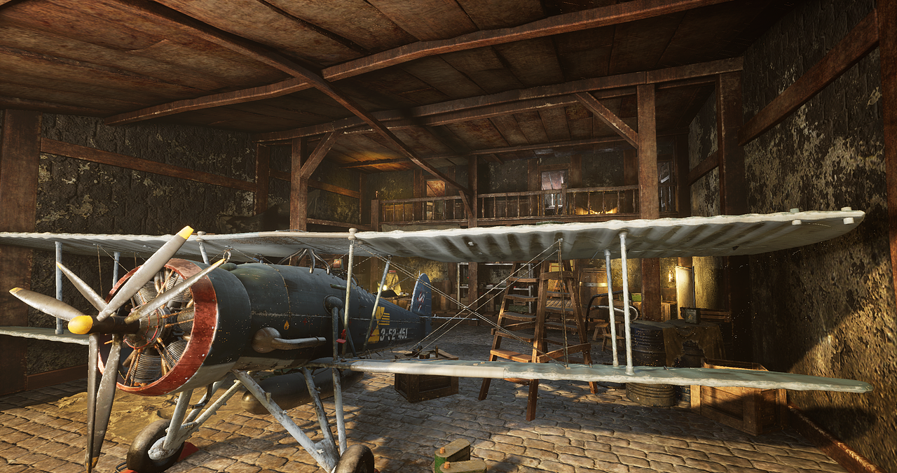 蒸汽朋克风格的小屋