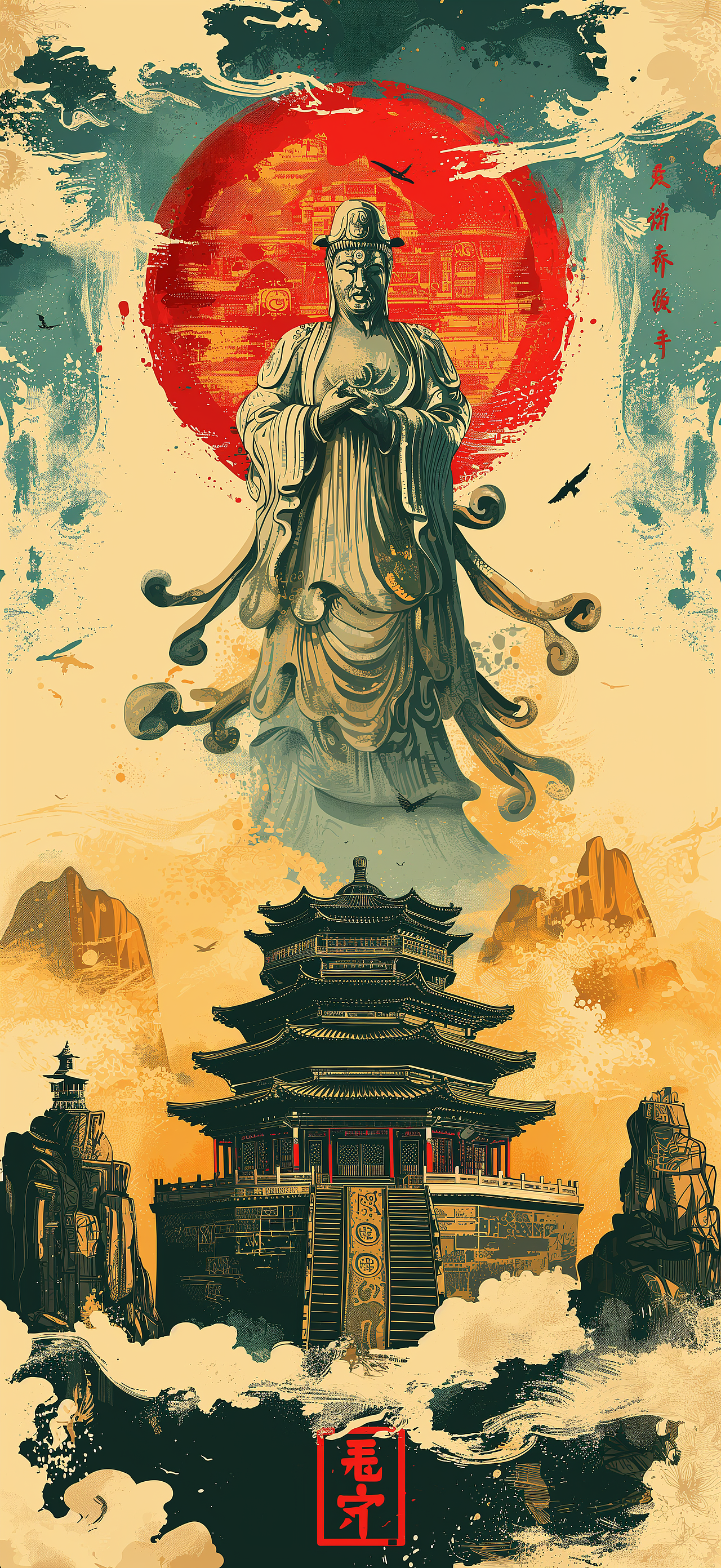AIGC | Midjourney国风场景创作（图ZMzYwNTg0NTg0） - 概念设定 - 站酷设计师大大大全原创素材 - 站酷ZCOOL