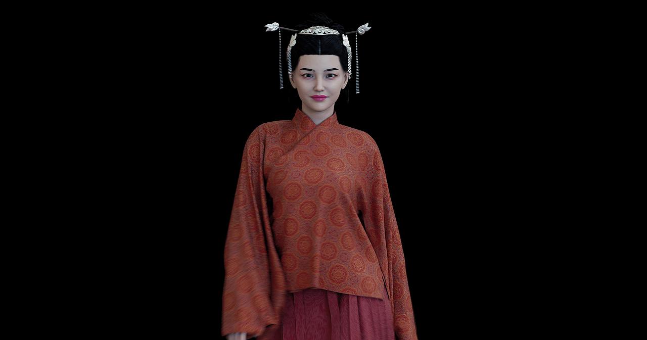 houdini 苏姑娘 中式古装（图ZMzYyNDg5MDIw） - 人物/生物 - 站酷设计师公子枎楠原创素材 - 站酷ZCOOL