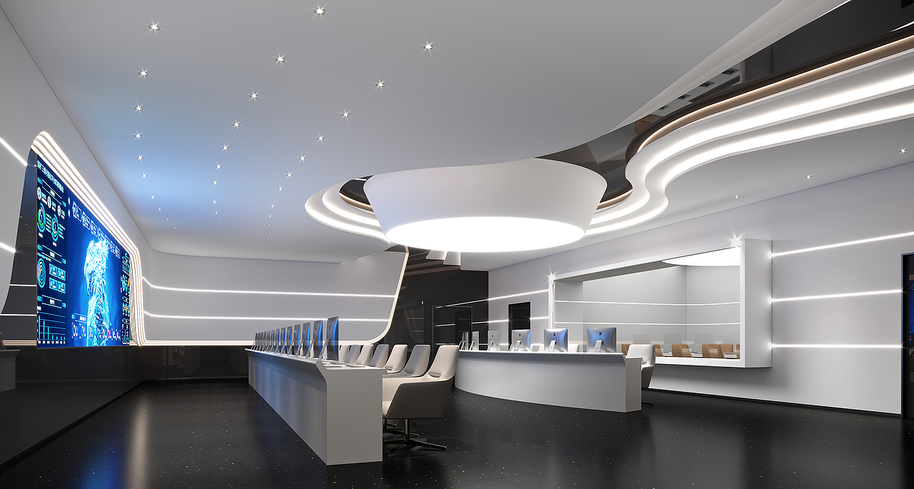 某国企调控中心室内设计（图ZMzAyOTY3ODIw） - 商业空间设计 - 站酷设计师石正钰原创素材 - 站酷ZCOOL