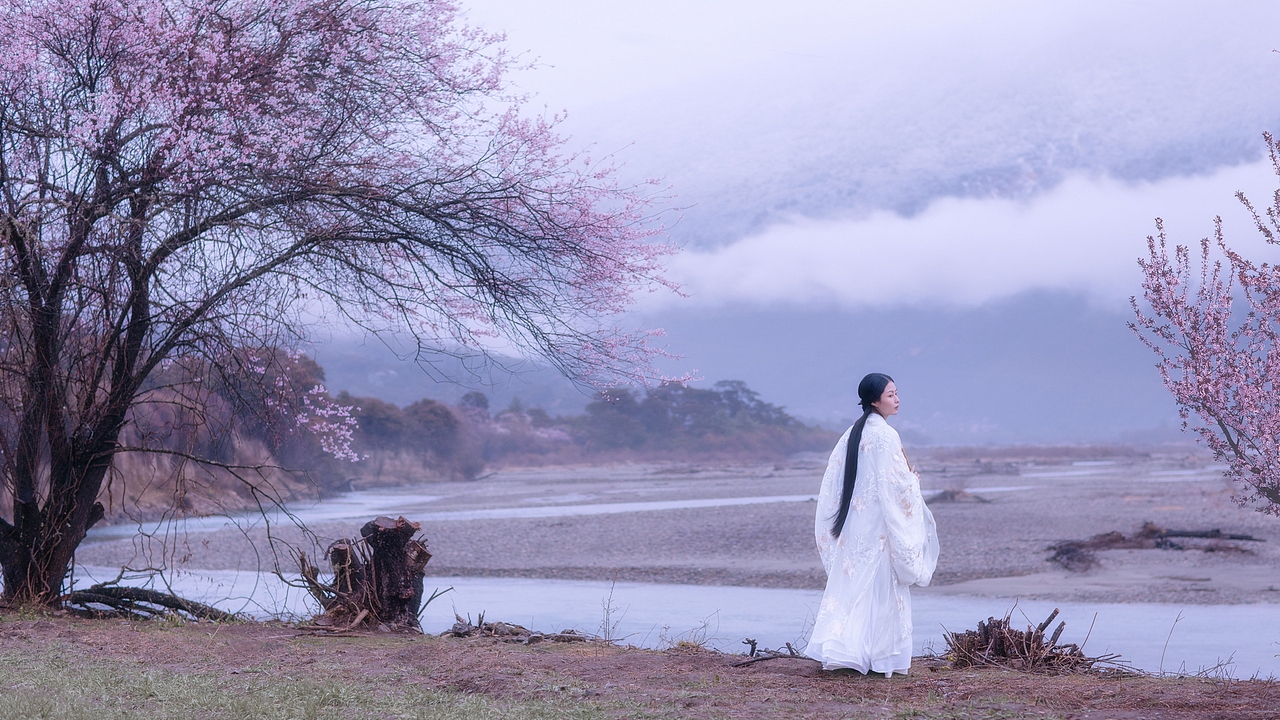 林芝桃花（图ZMzYxNzk0OTI4） - 人像摄影 - 站酷设计师摄影师爱良安原创素材 - 站酷ZCOOL