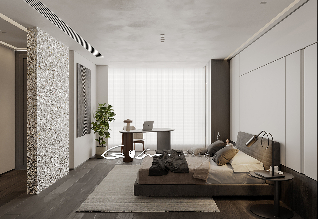 最新渲染  -  黑白灰