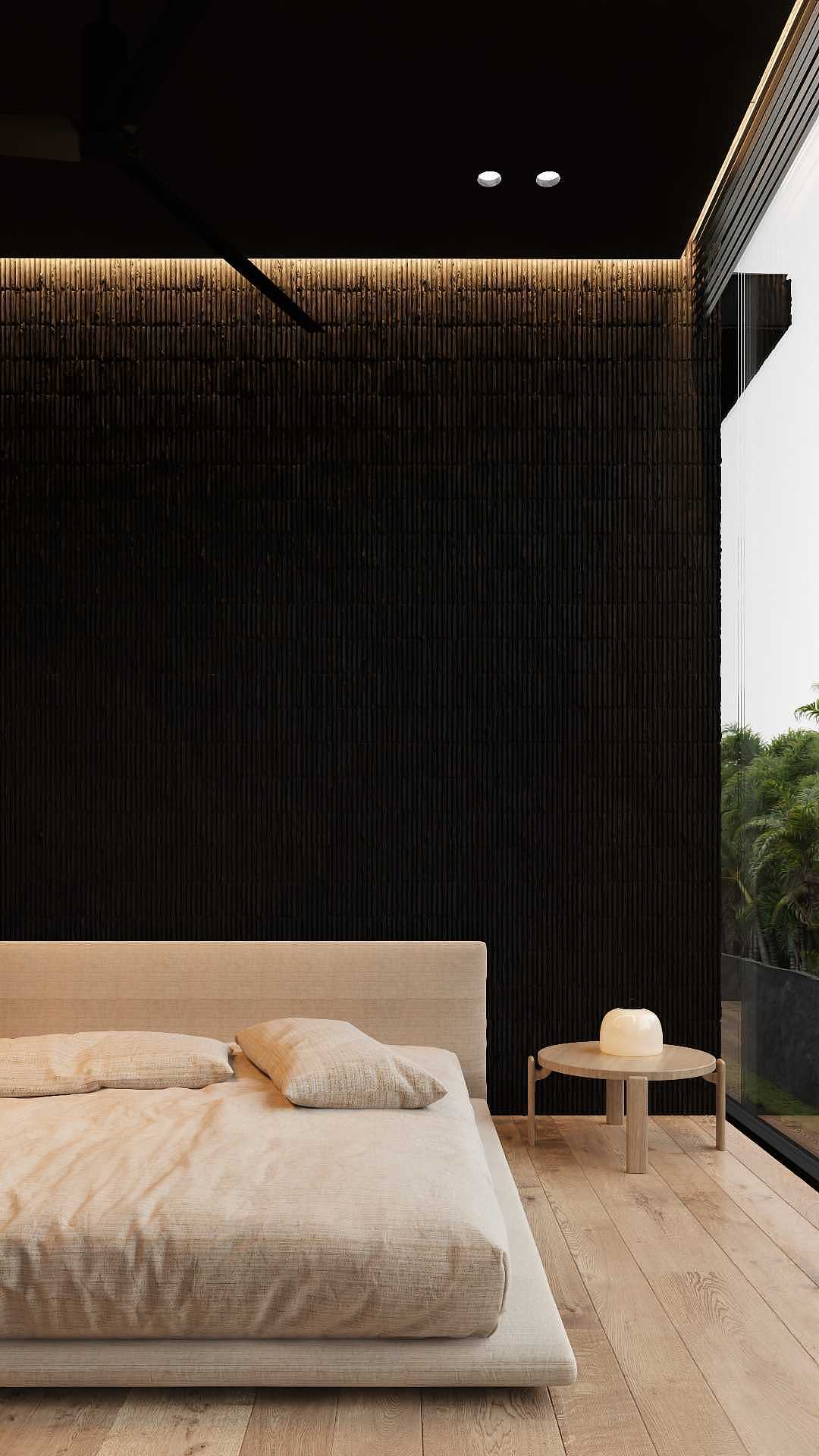 黑色森林——現代極簡別墅案例