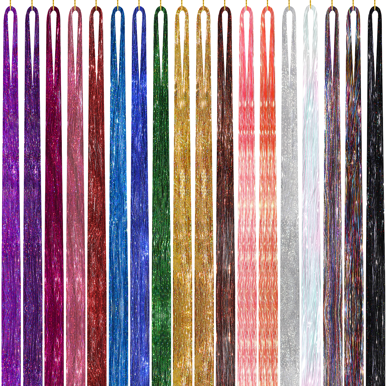 亚马逊-彩色假发