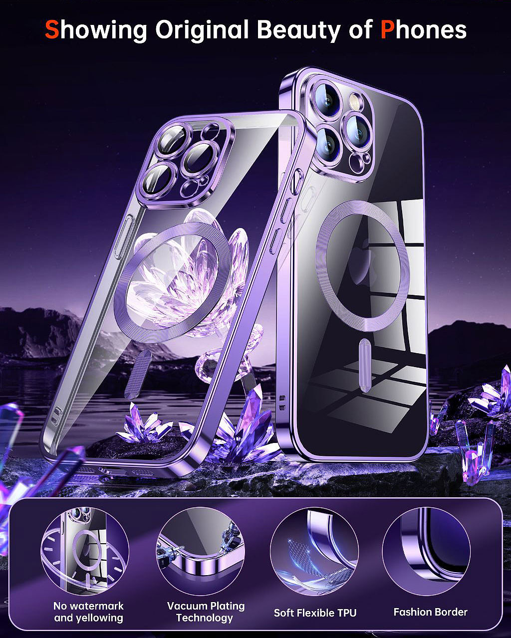 无线充手机壳/亚马逊套图设计（图ZMzY2ODU5MzI0） - 电子产品 - 站酷设计师路森视觉原创素材 - 站酷ZCOOL