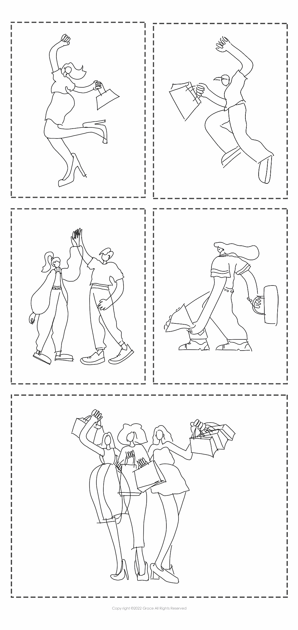 插画人物创作Magic is in your heart（图ZMzAyMzUwNDY4） - 商业插画 - 站酷设计师景韵思Grace原创素材 - 站酷ZCOOL