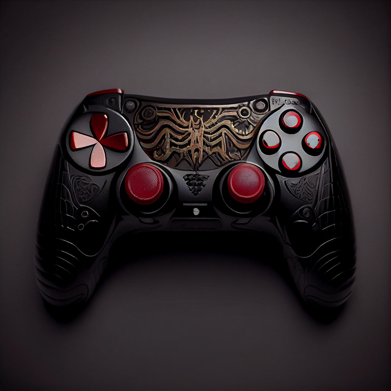 AI/超级英雄游戏手柄设计 蝙蝠蜘蛛与钢铁