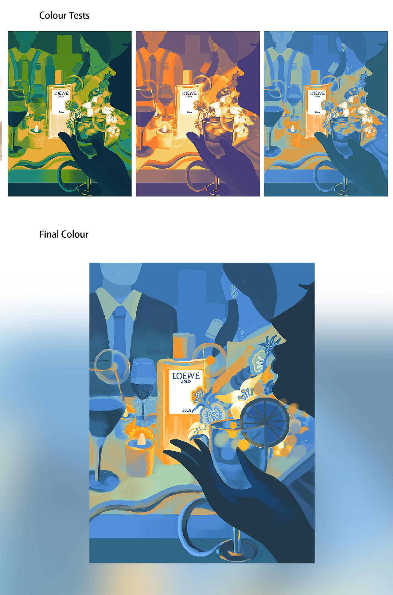 “Sence of LOVE"  illustration 