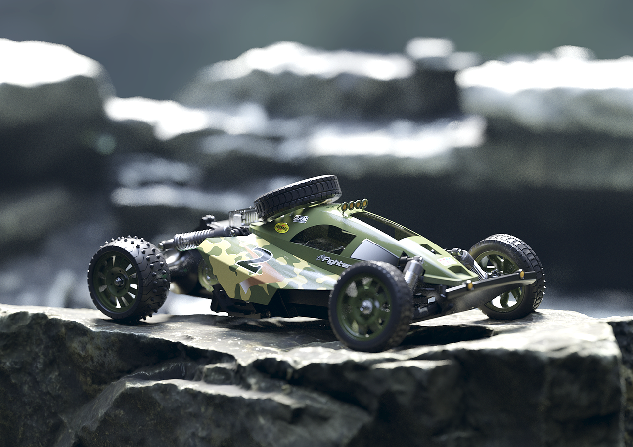 Pallante - Tamiya 遥控四驱车玩具 / 三维产品渲染（图ZMzE2MDIwMjcy） - 产品 - 站酷设计师Pallante原创素材 - 站酷ZCOOL