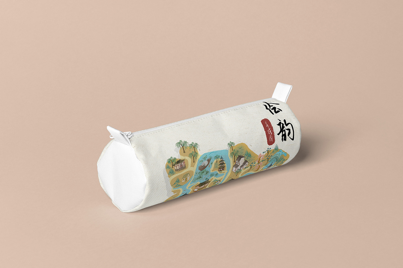 “繪韻”古風(fēng)插畫文創(chuàng)設(shè)計(jì)（圖ZMzYyODQyMjYw） - 包裝 - 站酷設(shè)計(jì)師桉夜原創(chuàng)素材 - 站酷ZCOOL