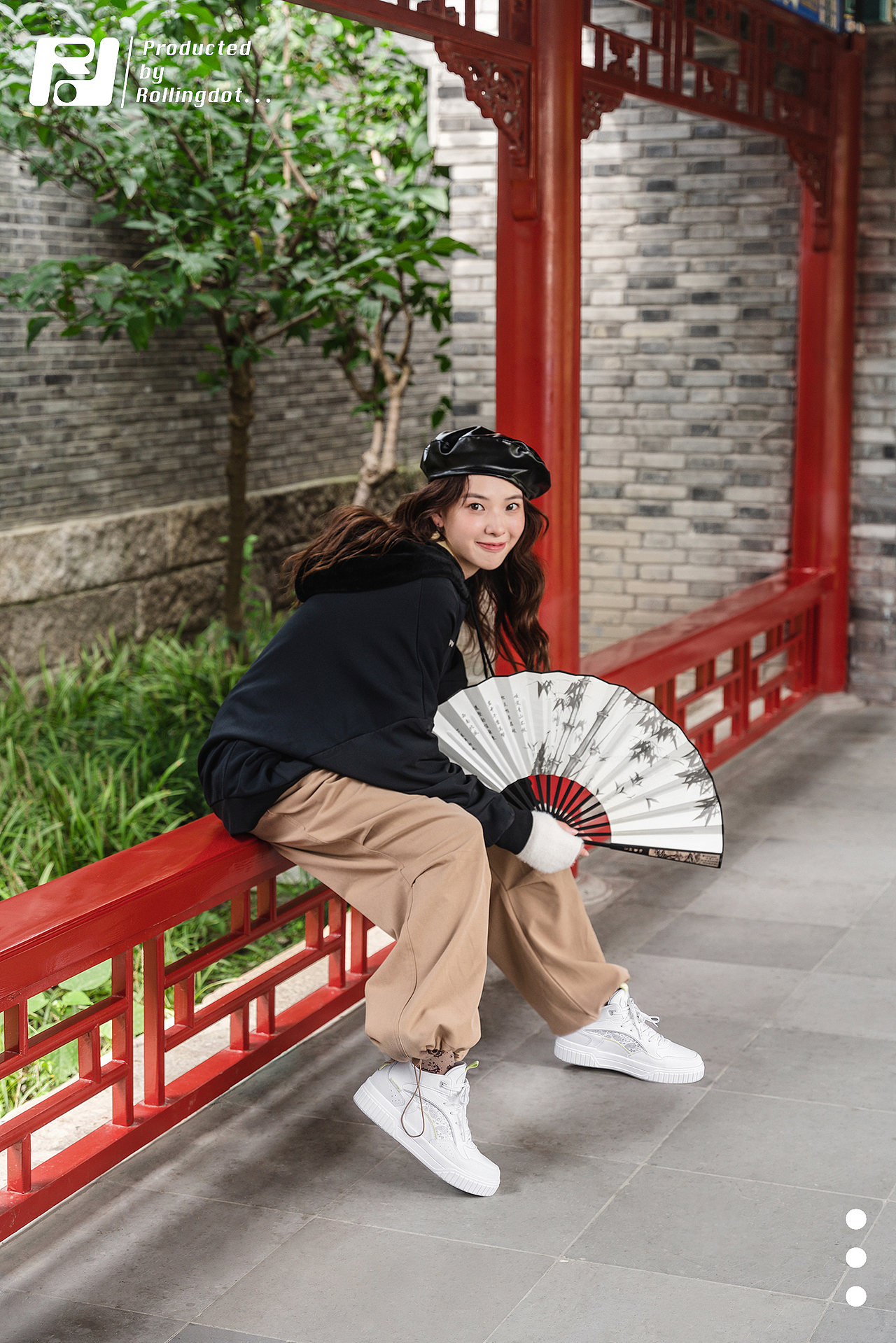 特步 | 打起京气神 | 腰果花系列 | 电商摄影