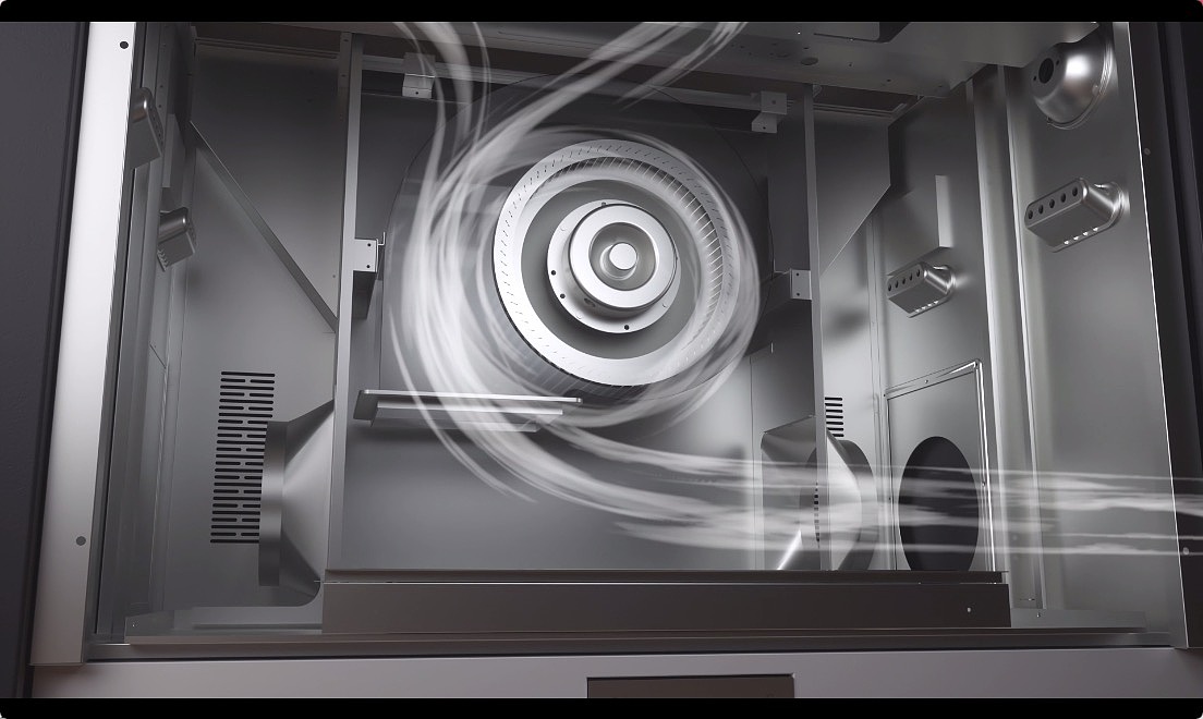 苏泊尔蒸烤一体集成灶三维CG动画