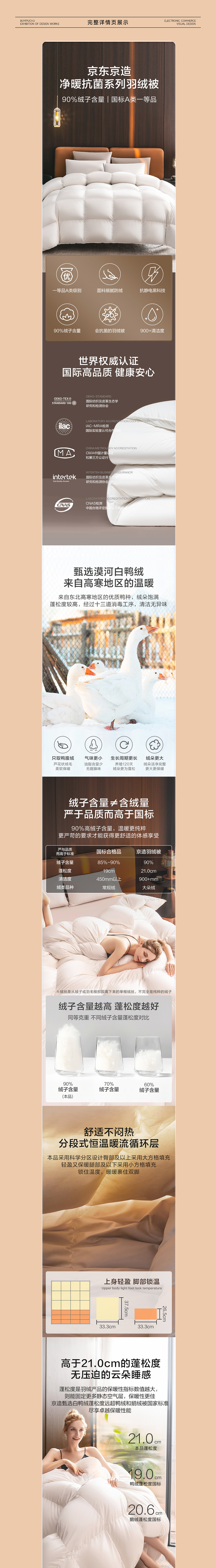 布衣朴初✖京东京造丨家居家纺羽绒被鸭鹅绒电商详情页（图ZMzE3OTk5OTI4） - 电商 - 站酷设计师布衣朴初原创素材 - 站酷ZCOOL