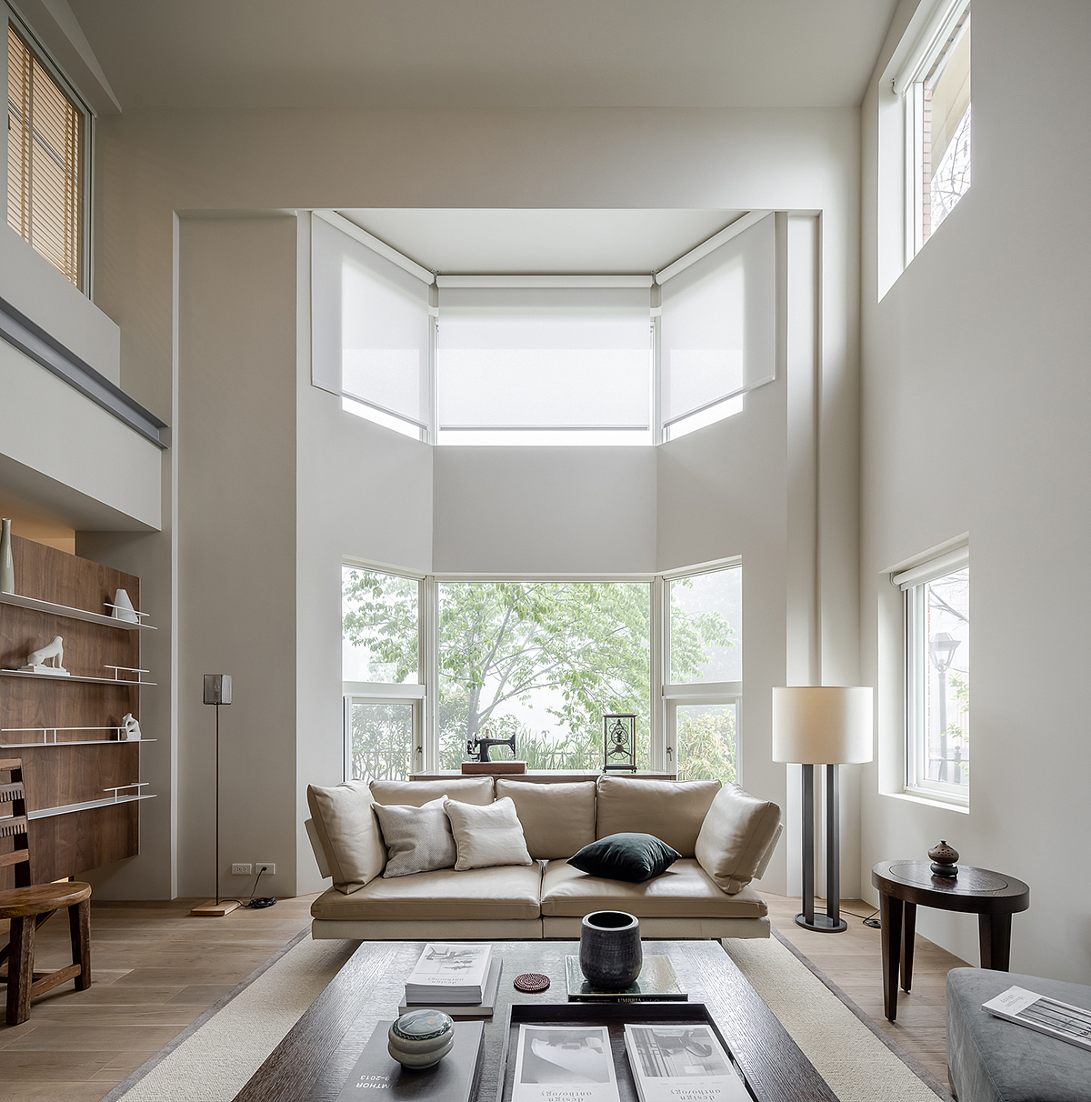 家装设计案例鉴赏——轻复古简约度假独栋别墅