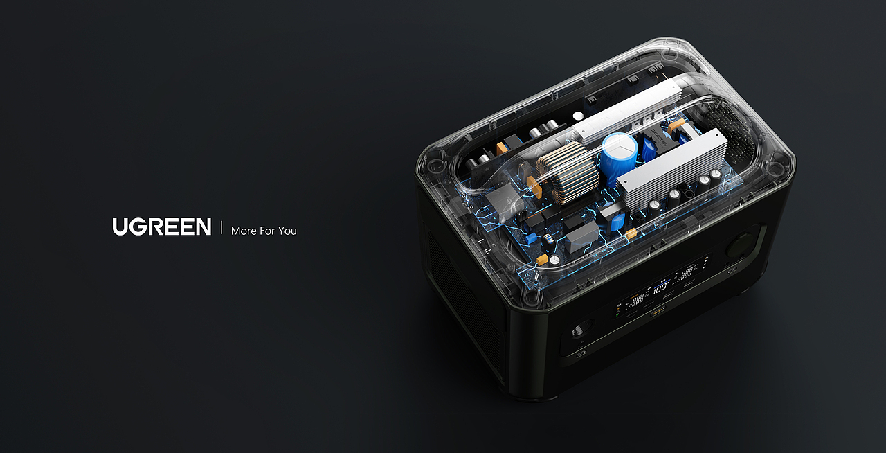 【UGREEN Product Rendering】（图ZMzEyOTI3ODM2） - 产品 - 站酷设计师微胖的橘猫原创素材 - 站酷ZCOOL