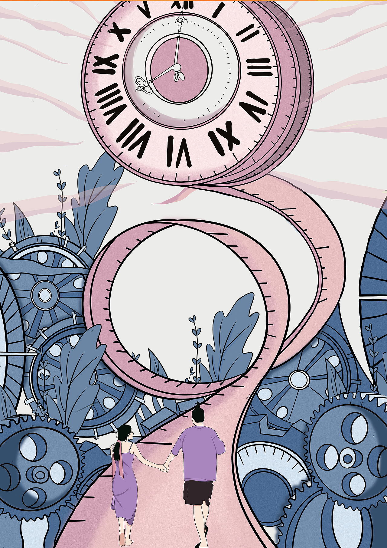 “恋.言”现代土味情话的可视化图像设计