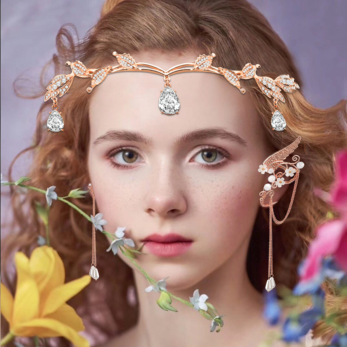 皇冠钻石发饰 亚马逊主图 A+ 视频