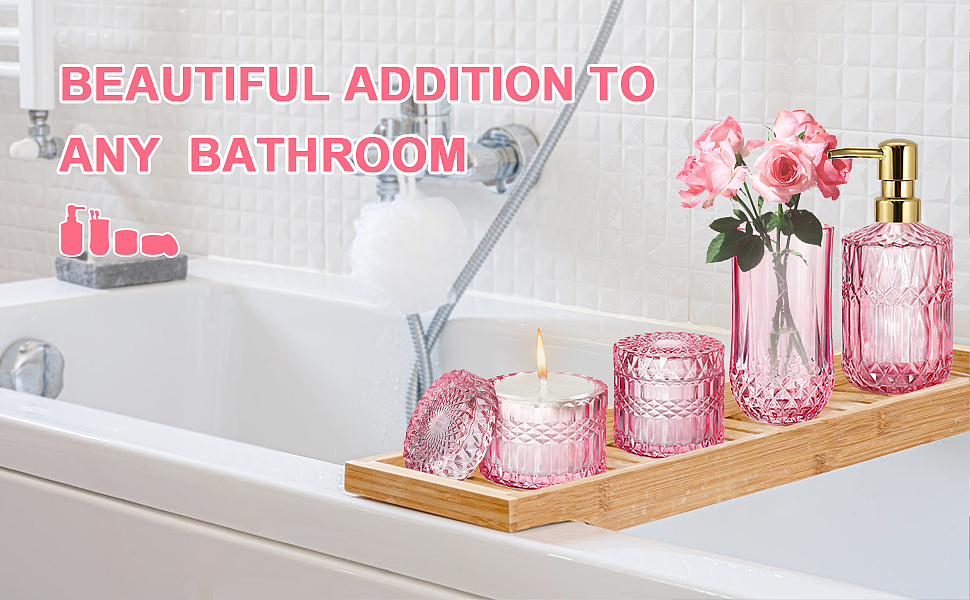 亚马逊玻璃钻石纹卫浴套装主图A+（图ZMzY1NDM5MjM2） - 其他平面 - 站酷设计师陈小小2333原创素材 - 站酷ZCOOL