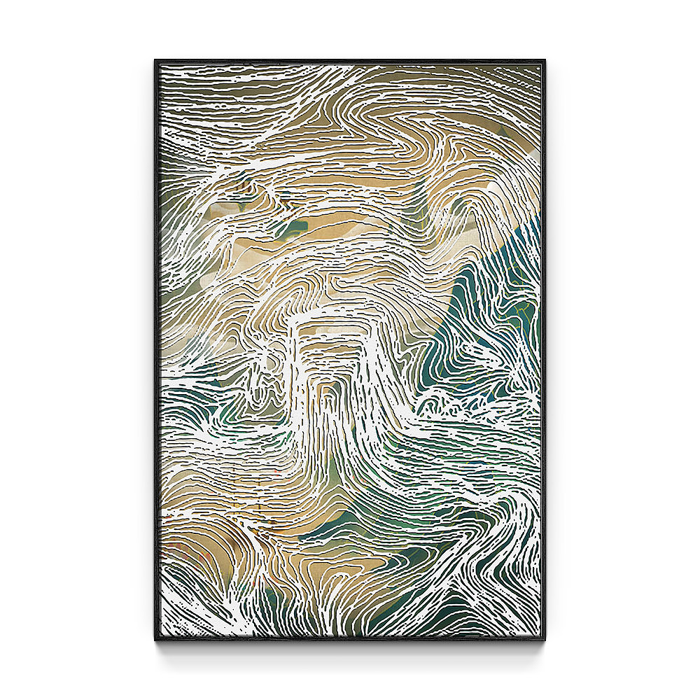 原创立体肌理画