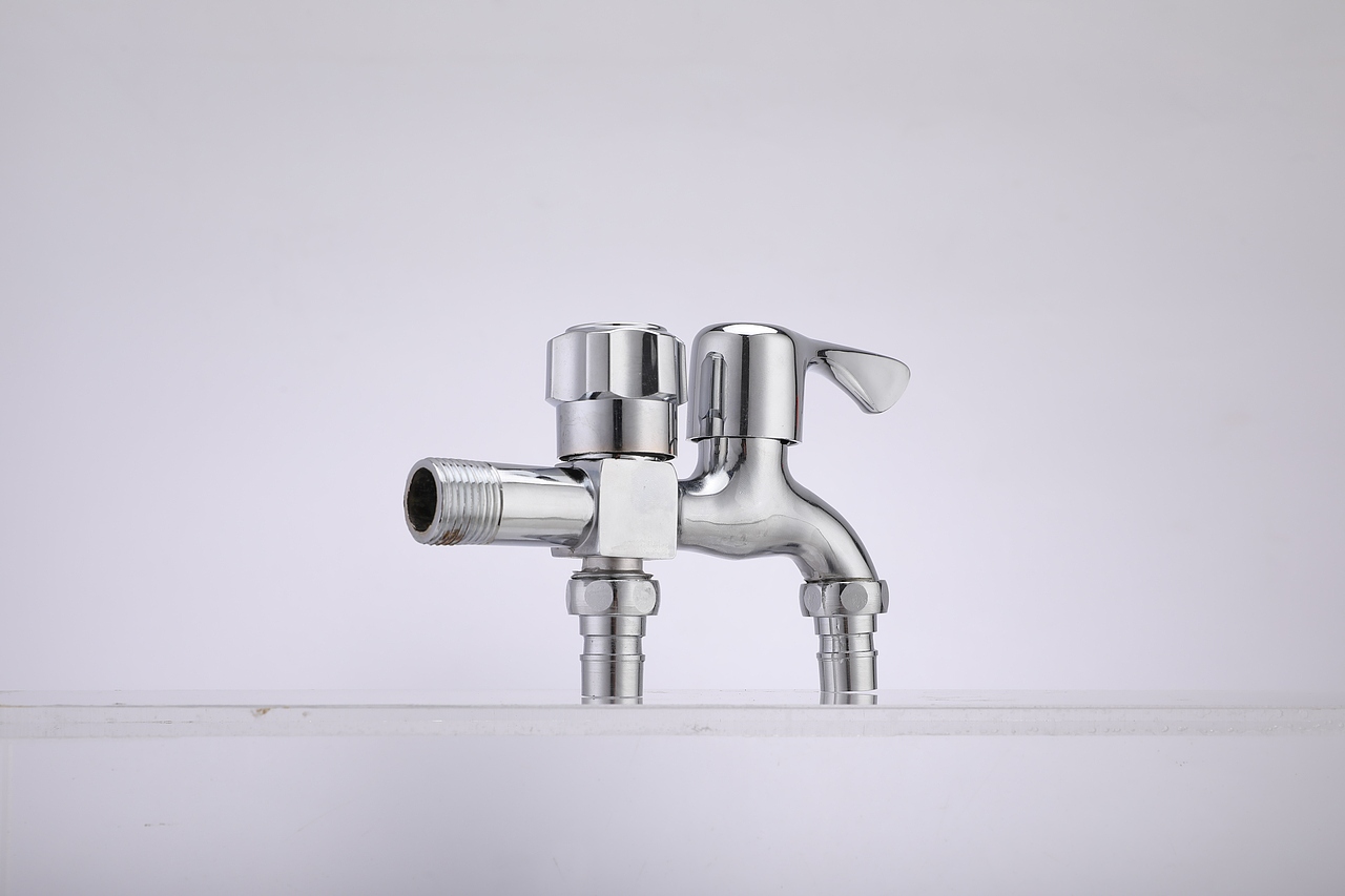 水龙头拍摄 一进二出龙头 原片直出