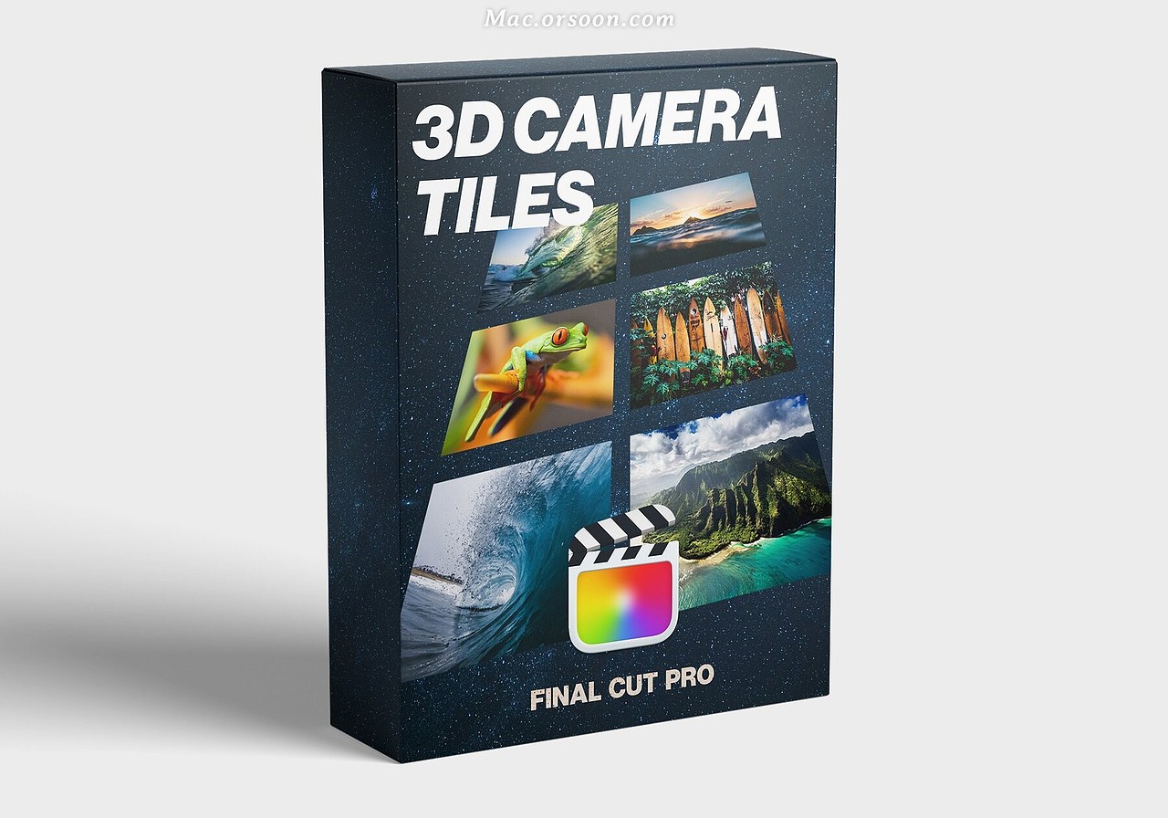 fcpx插件-3D Camera Tiles动态3D摄像机拼贴运动效果（图ZMzEwMDY3NDg0） - 其他 - 站酷设计师角落里的艺术家H原创素材 - 站酷ZCOOL
